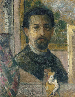 Self Portrait with Statuette, 1916