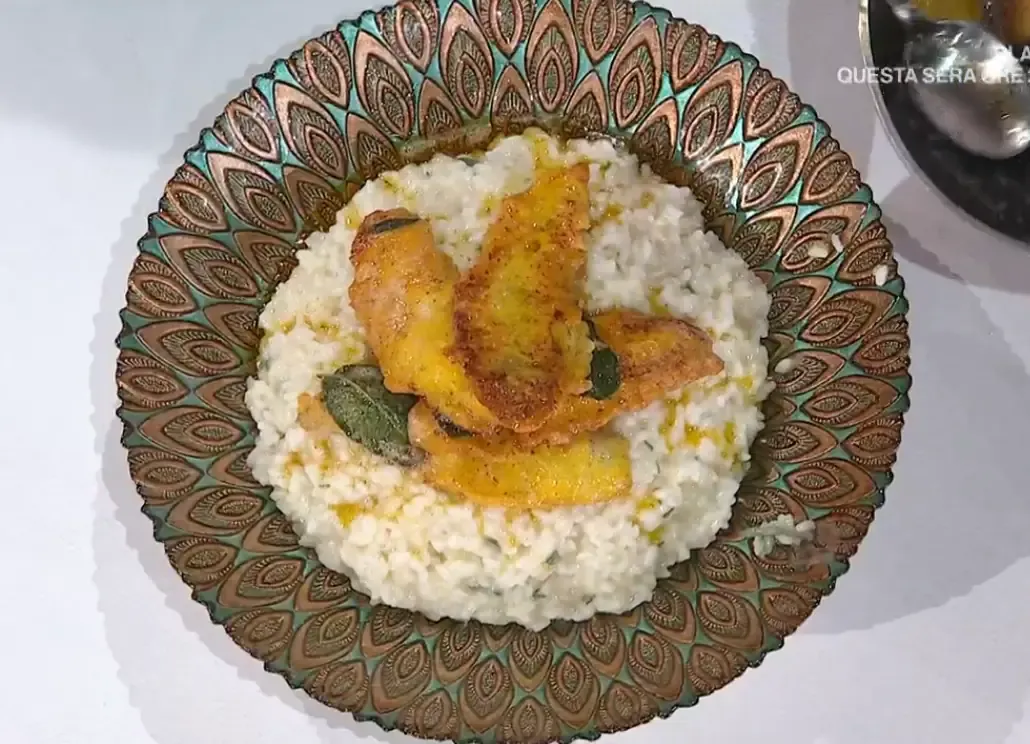 Risotto con il persico di Sergio Barzetti