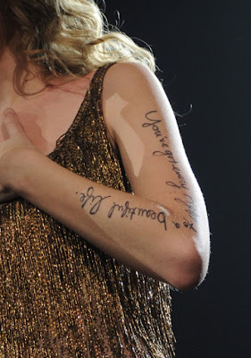 Taylor Swift Tattoos