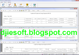 Download Contoh Program Koperasi Simpan Pinjam VB6  DASAR 