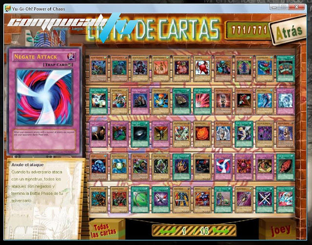 Descargar Yu-Gi-Oh! Power Of Chaos Joey The Passion Juego para PC