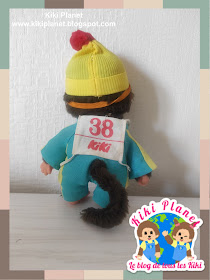 kiki Monchhichi skieur vintage kidult