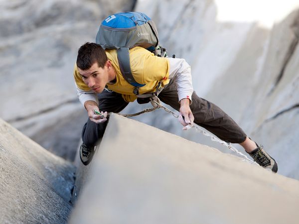 Alex Honnold Solo Climber