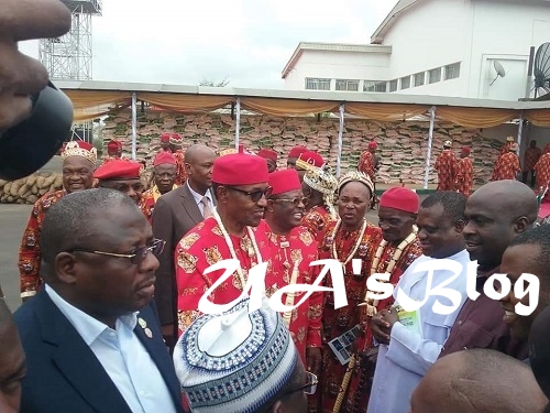 Ebonyi traditional rulers endorse Buhari, Umahi