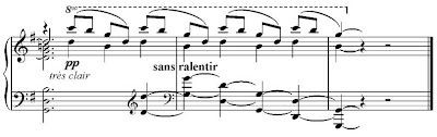 Air champêtre, last two bars