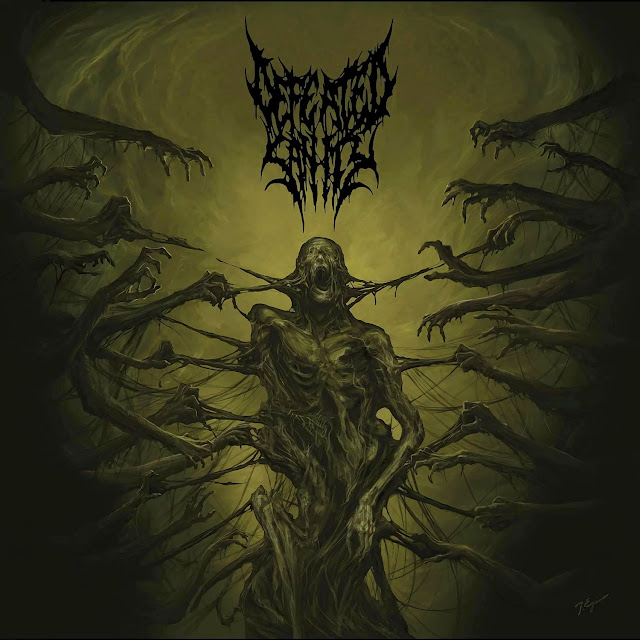 Defeated Sanity - Passages Into Deformity album cover Art