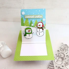 Sunny Studio Stamps: Feeling Frosty Scenic Route Sliding Window Dies Winter Themed Cards by Laura Sterckx