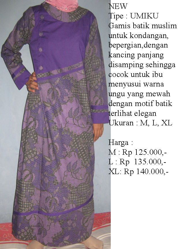  modern  batik n elegan gamis  batik untuk  ibu  hamil