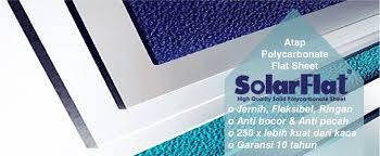 Harga Polycarbonate Solarflat