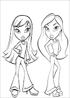 Bratz Coloring Pages