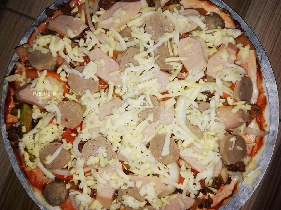 cara buat pizza homemade