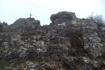 Buzones en la cima de Toloño