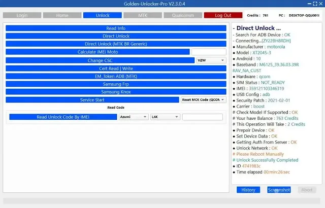 Golden Unlocker Pro V2.3.0.4 Latest Update Download Avaliable