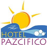 Logo Hotel Pazcifico. Muy cerca de playa el agua, en la bella isla de . (logolimpio)