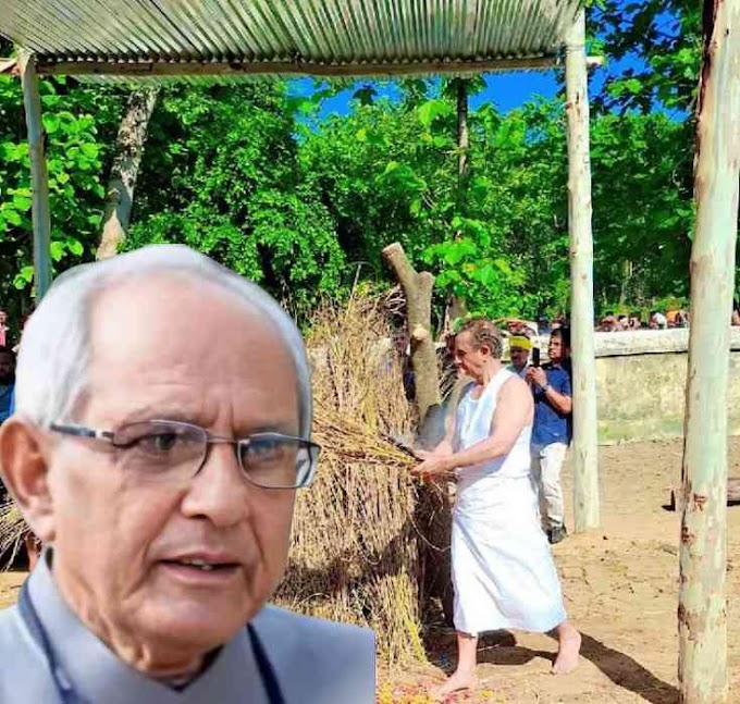 पंचतत्व में विलीन हुए महाराज आनंद सिंह, केंद्रीय विदेश मंत्री कीर्तिवर्धन सिंह उर्फ राजा भैया ने दी मुखाग्नि 