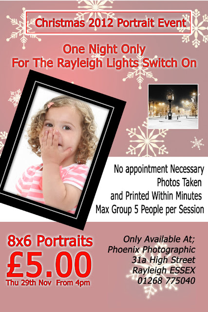 Rayleigh Christmas Light Switch On 2012