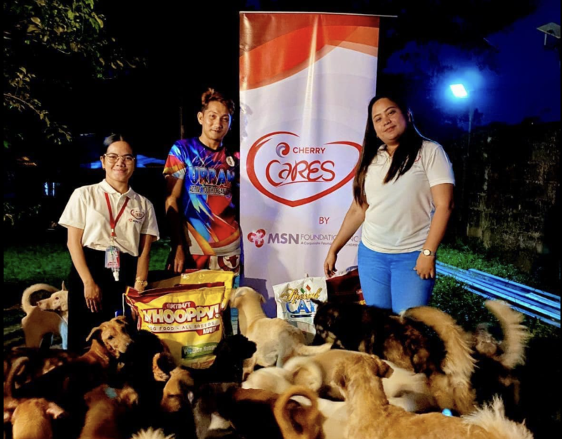 CHERRY extends support to animal shelters