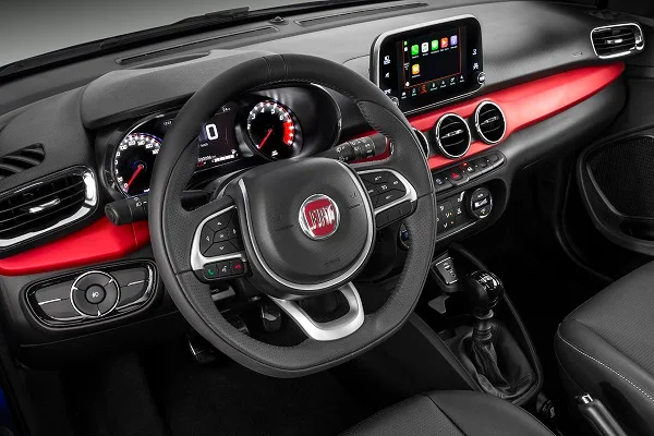 Interior Fiat Argo HGT 2019