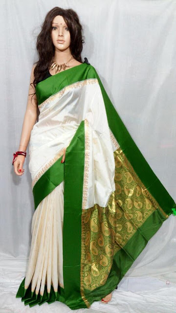 Banarsi  mix cotton silk saree