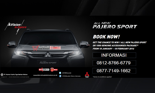 Promo Mitsubishi All New Pajero Sport