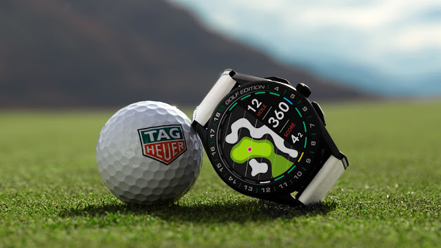 TAG Heuer lance une nouvelle réplique de la montre Connected Golf Edition