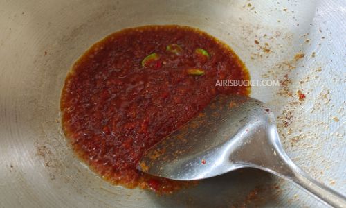 resipi sambal udang petai