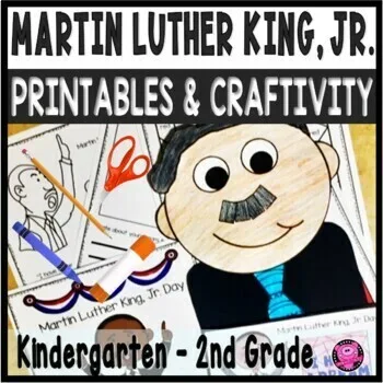 Make teaching about Dr. Martin Luther King, Jr. easy with these engaging and low-prep MLK Day activities for kindergarten and first grade students. Perfect for Black History Month units!