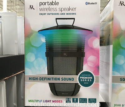 Acoustic Research Santa Clara Portable Wireless Speaker - Flexible indoors and outdoors