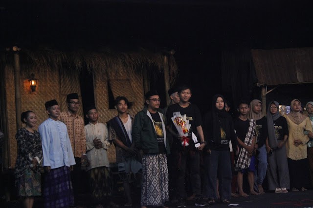 Teater Cebong adakan pentas produksi dengan judul Daun Ma'rifat
