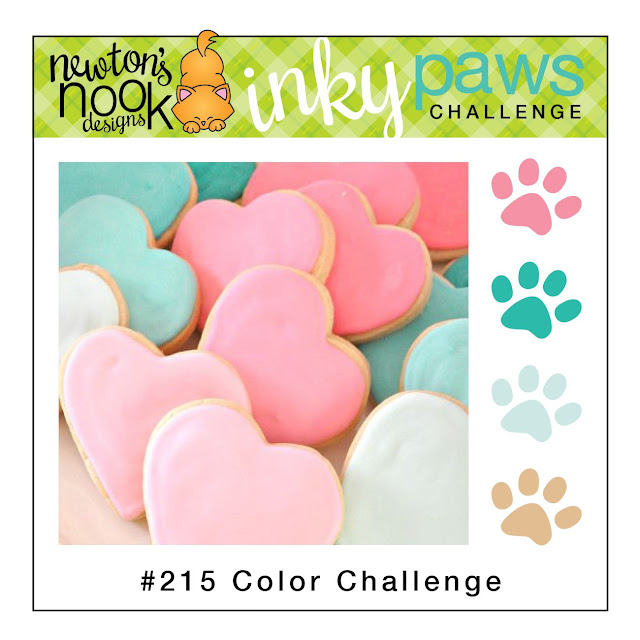 Newton's Nook Designs Inky Paws Challenge - Color Challenge