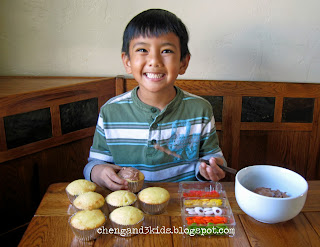 Turkey Cupcakes by Cheng and 3 Kids