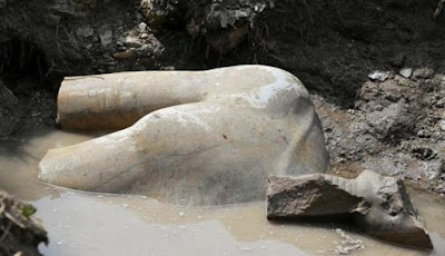 Penemuan Patung Firaun Ramses II digali di Mesir