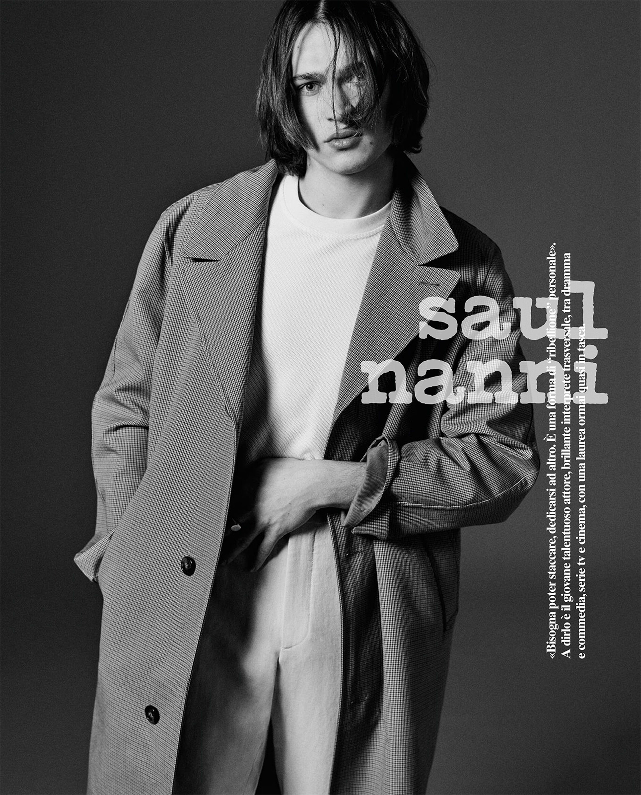 INYIM Media Fashion Actor Turned Model: Saul Nanni Photographed By ...