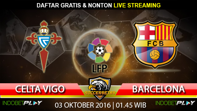 Prediksi Celta Vigo vs Barcelona 03 Oktober 2016 (Liga Spanyol)