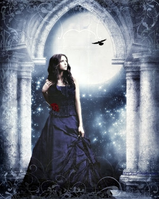 Elena by Moonlight TVD Digital Art