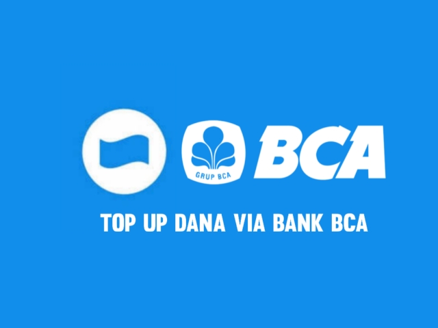 Top up dana via bank BCA