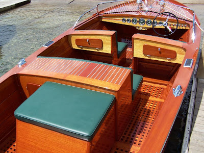 Custom Boat Seats The owners wanted a 3/4 seat