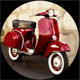 Vespa merah