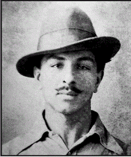 10 lines on Bhagat singh in hindi