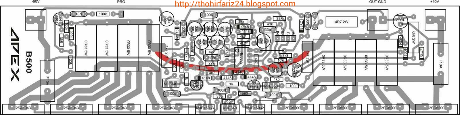 HOBI OPREK ELEKTRONIKA Cara Merakit Power Amplifier 500 