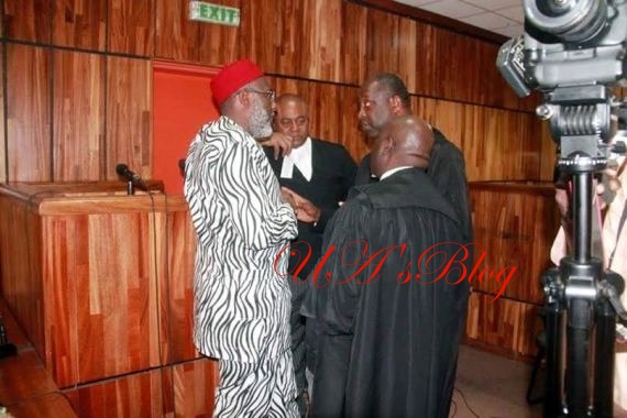 Metuh commences evidence-in-chief from outside witness box