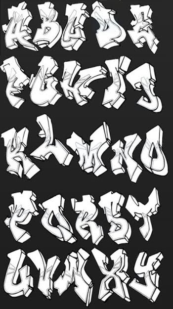 Free Graffiti Letters Alphabet Free Graffiti Letters Alphabet