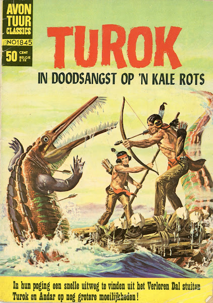 Turok 1845, In doodsangst op 'n kale rots, voorzijde