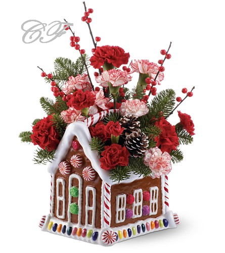  Christmas  flowers  design 2014