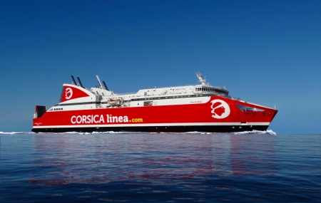 Billets pas cher de ferry sur Corsica Linea