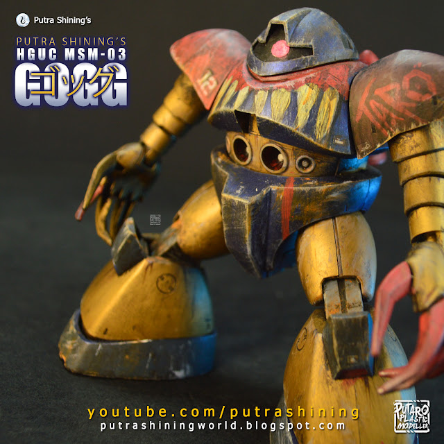 Rock Metal MSM-03 Gogg! HGUC Gogg Custom Painted by Putra Shining |  ゴッグ