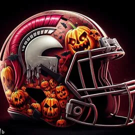 Troy Trojans halloween concept helmet