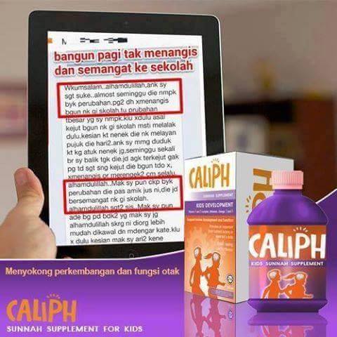 Caliph Supplement kanak-kanak Jus Minda Murah