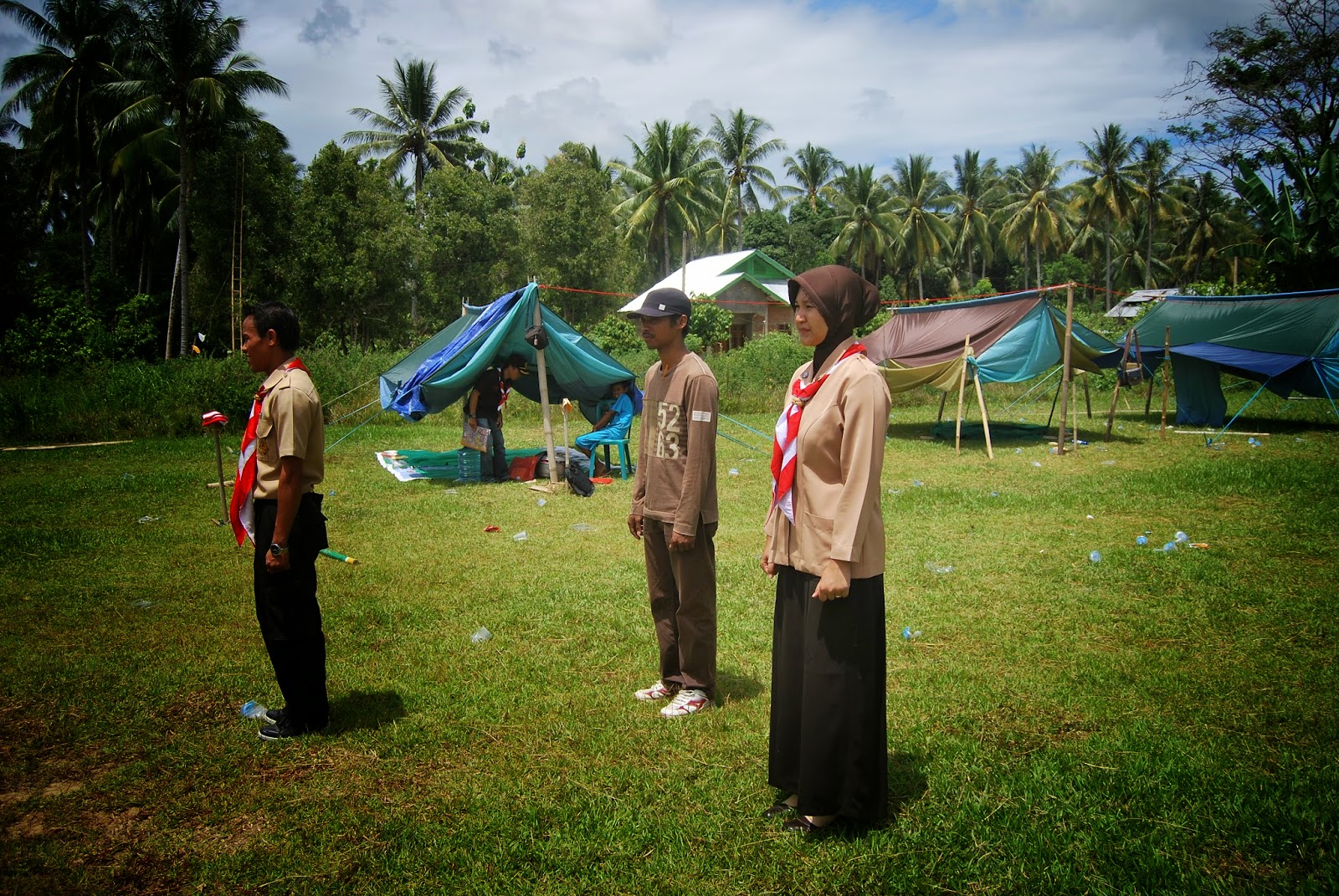 PRAMUKAKU: Proses Jalananya Upacara Penutupan Latihan 