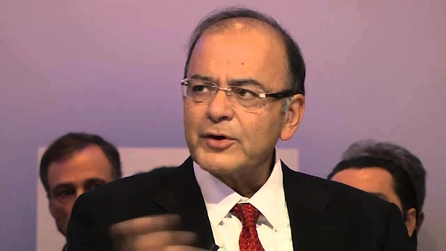 Image Attribute: Mr. Arun Jaitley, Union Finance Minister of India / Source: Youtube Screengrab